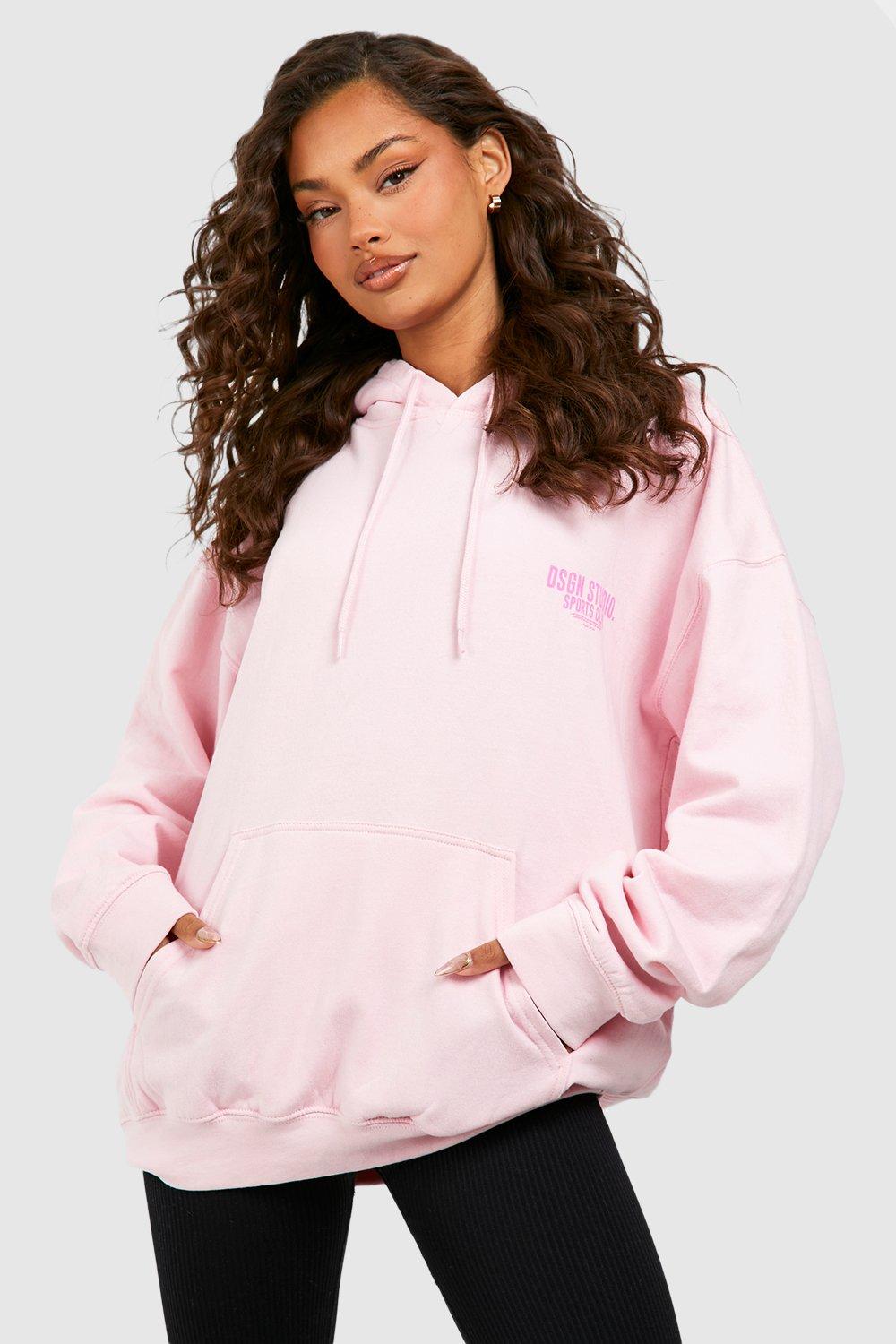 Pink champion hoodie discount nz